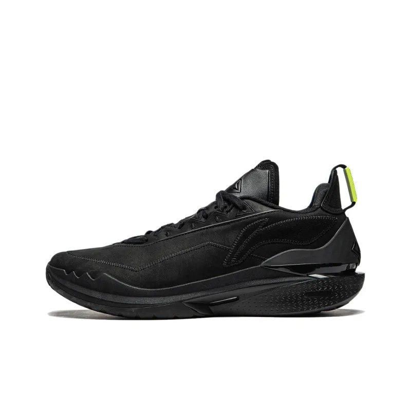 LiNing JB2 Cushioned Anti Slip Wear Resistant Breathable Lightweight Low Top Basketball Shoes Men's Black-0