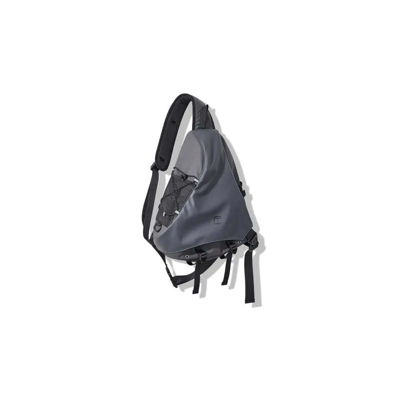 TANGCOOL Membrana Dermalis Quiver Bag, Sling Bag, Shoulder Bag, Crossbody Bag Regular Men's Black/Yellow/Gray-8