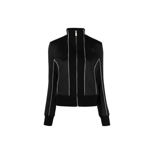 OFF-WHITE Contrast-trim Stretch-cotton Track Jacket