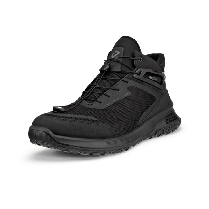 Ecco Cushioning Anti-Slip And Wear-Resistant Low-Top Casual Shoes Men's Black-1