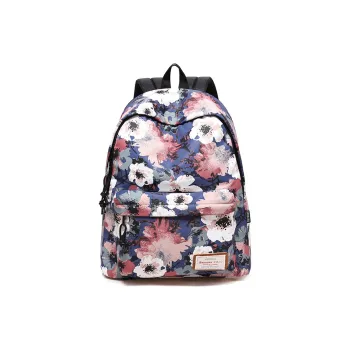Bansusu Polyester Backpack Large Size Women's Purple