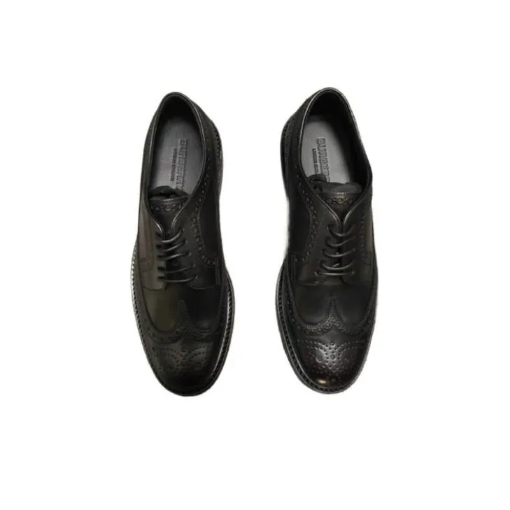 Burberry Dress Shoes Men's Black-2
