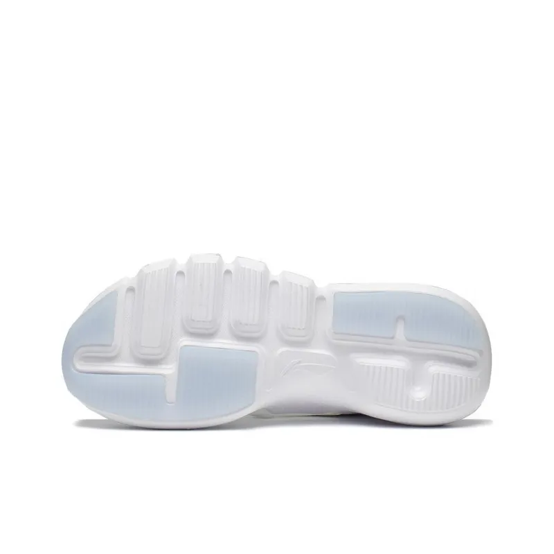 LiNing Enlightenment 2.3 Lite Low Top Vintage Basketball Shoes Women's White-5