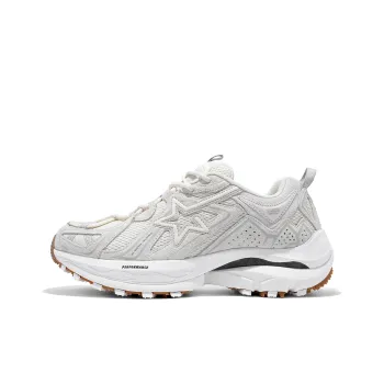 RIPSTAR Performance Support Balance Impact Resistant Low Top Running Shoes Unisex Bone White