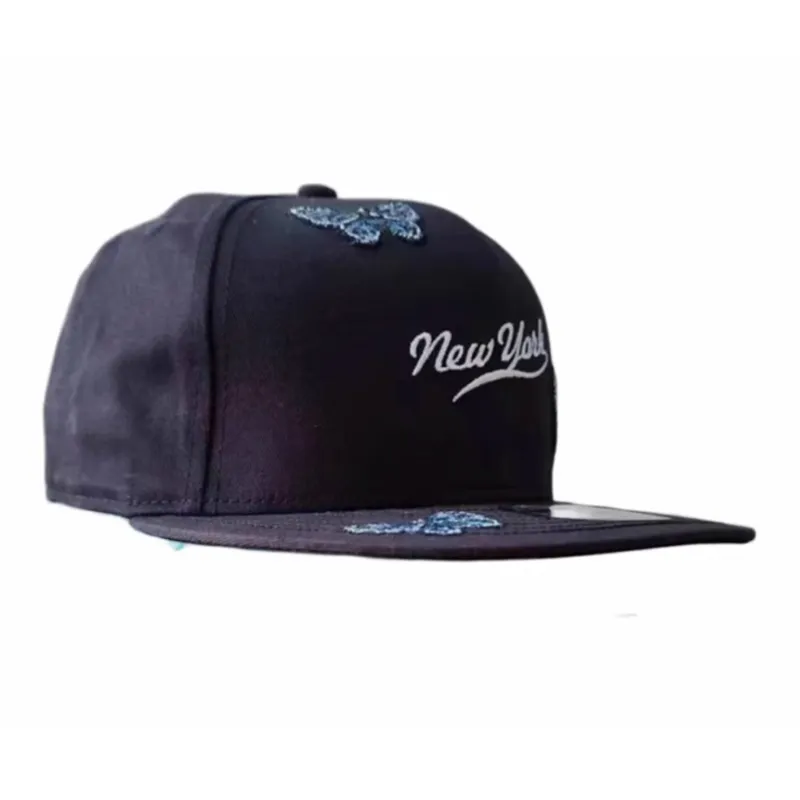 New Era Cotton Baseball Caps Unisex Dark Blue-2