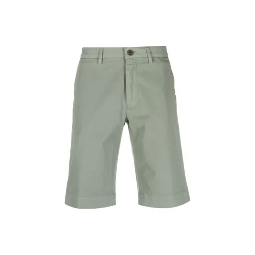 Canali Stretch-cotton Chino Shorts