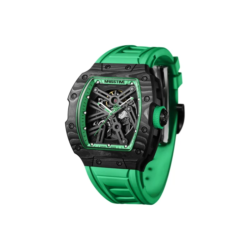 MRISSTIME Automatic Mechanical Movement Men's Watches Watch Black Dial MR9002-7