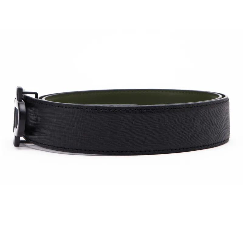 PEDRO Business Formal Cow Leather Leather Belts Men's Black Width  3.5cm-1