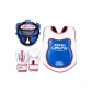 Face Masks Thickened Protective Gear White Blue Three-Piece Set A
