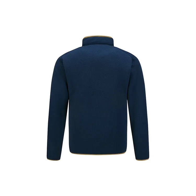 Jeep Double Sided Polar Fleece Jacket With Velvet Long Sleeved Coat Unisex-3