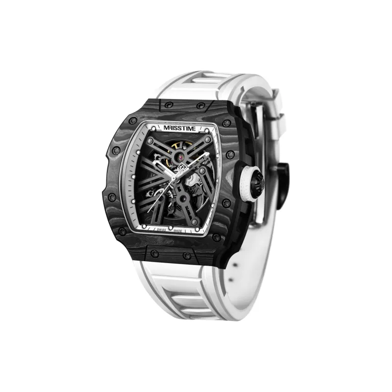 MRISSTIME Automatic Mechanical Movement Men's Watches Watch Black Dial MR9002-4