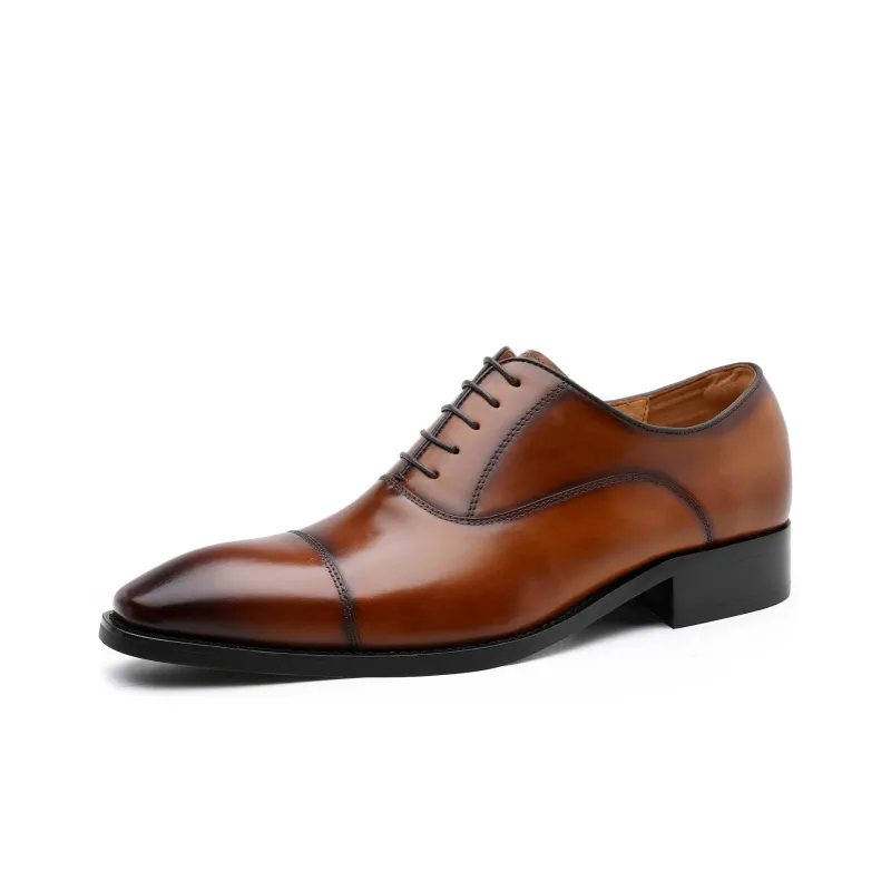Dolcara Dress Shoes Men's Brown-1