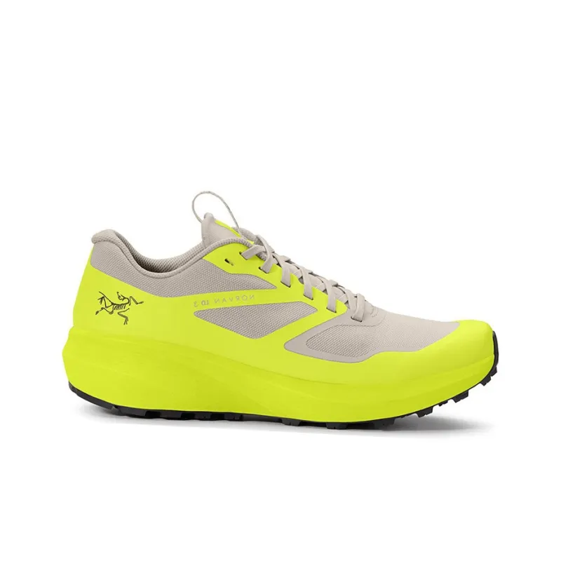 Arcteryx Norvan Cushioned Slip Resistant Abrasion Resistant Low Top Running Shoes Unisex Yellow-1