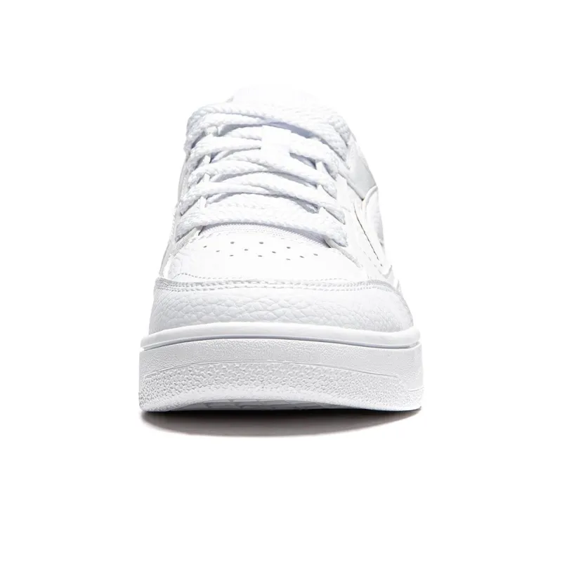 LiNing Tianji Anti Slip And Wear Resistant Height Increasing Low Top Skateboard Shoes Women's Standard White-4