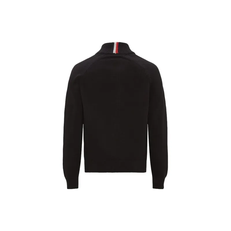 Tommy Hilfiger Knitted Fabric Cardigan Men's Black-1