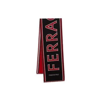 Ferragamo Logo knitted Wool Scarf