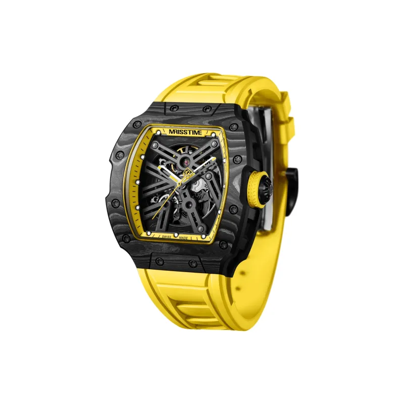 MRISSTIME Automatic Mechanical Movement Men's Watches Watch Black Dial MR9002-9