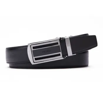 PEDRO Business Automatic Buckle Calfskin Leather Belts Men's