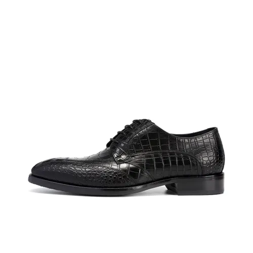 Satchi Dress Shoes Men's Black 3CM