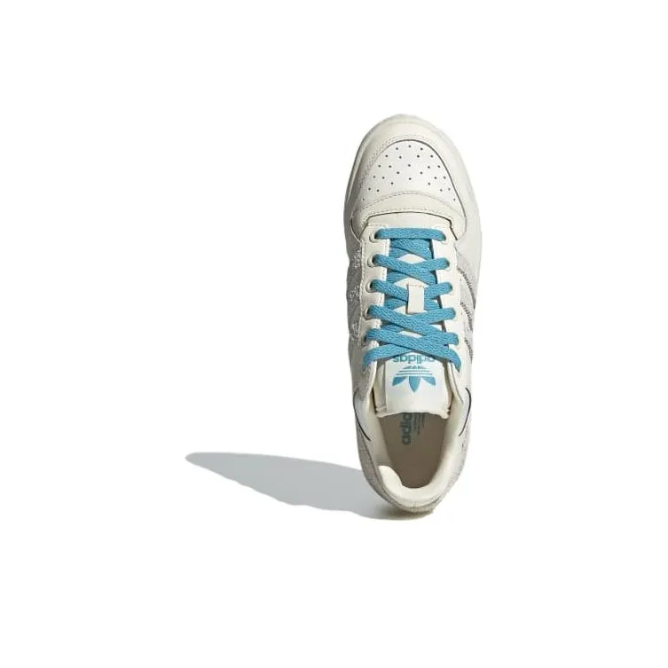Adidas Forum Bold Off White Preloved Blue Women's-4