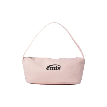 Emis Polyester Hobo Bag Shoulder Bag Unisex Light Pink