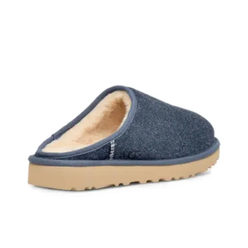 UGG Classic Slip On Shaggy Suede Slipper Night At Sea-3