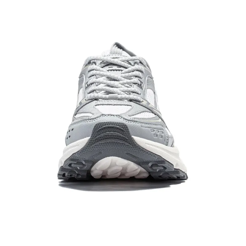 LiNing Aurora 2K V2 Cushioning Anti Slip And Wear Resistant Support Low Top Casual Shoes Women's Silver White-4