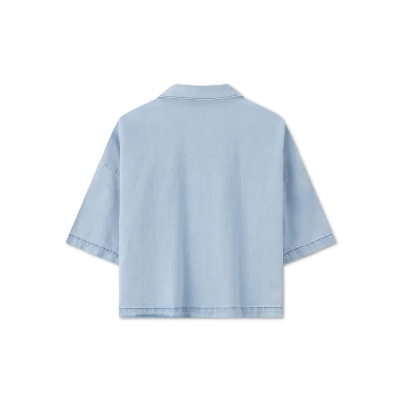 Tommy Hilfiger Shirt Women's Light Blue-1