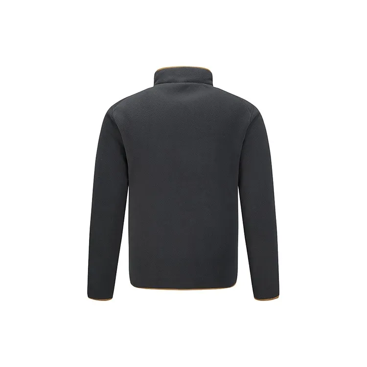 Jeep Double Sided Polar Fleece Jacket With Velvet Long Sleeved Coat Unisex-11