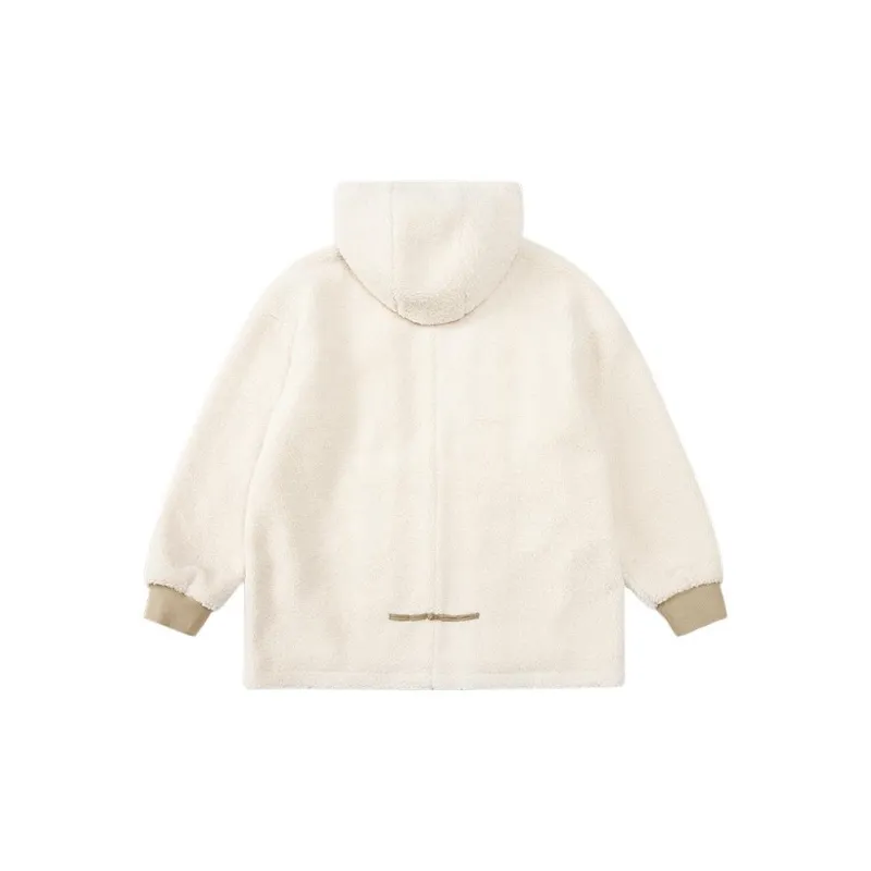CLOT Kung Fu Series Velvet Jackets Unisex Ecru-1