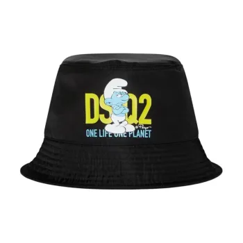 DSQUARED 2 Grouchy Smurf Bucket Hat