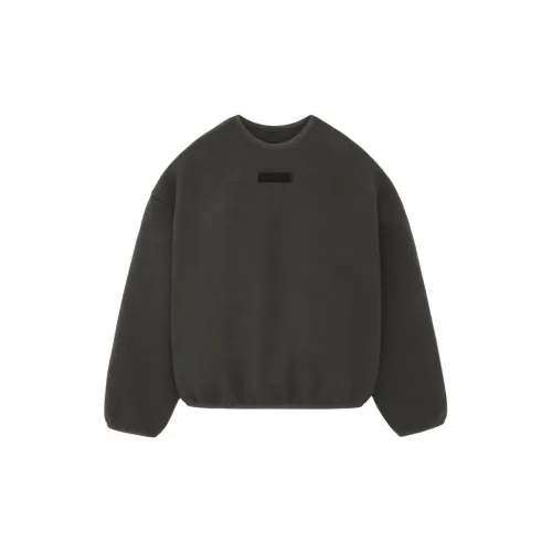 Fear Of God Essentials Logo-appliqué Fleece-texture Sweatshirt