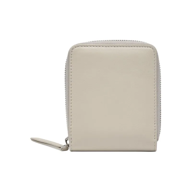 Maison Margiela Soft Calfskin Wallet Small Size Women's White-2