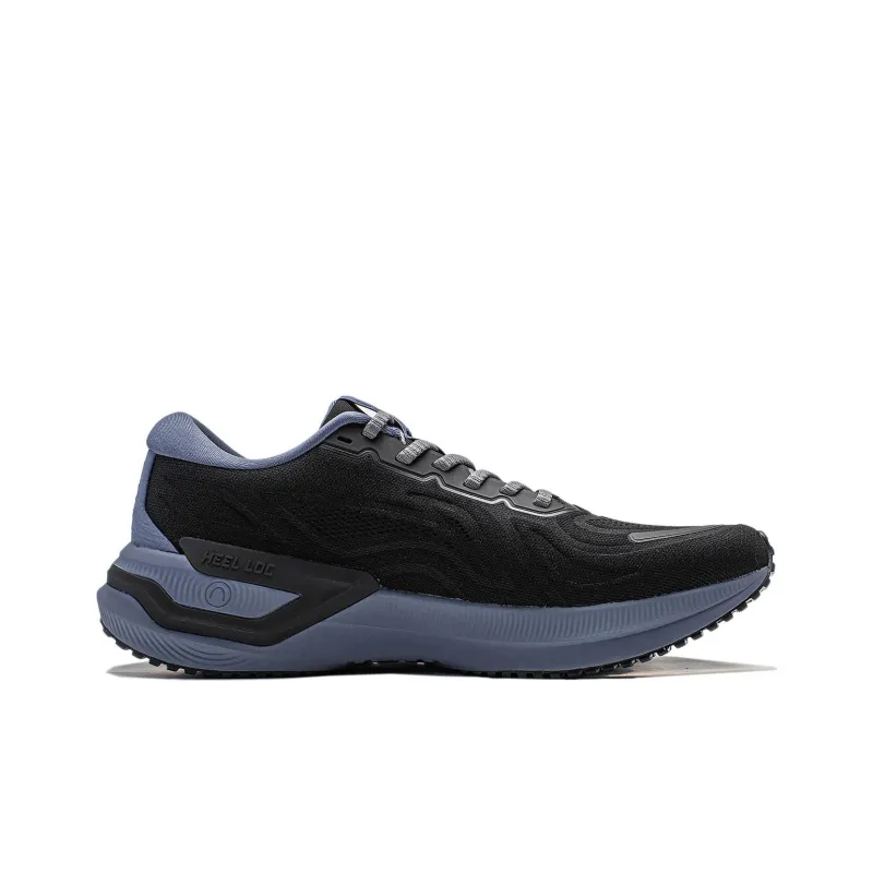 LiNing YueYing 3.0 Cushioning Low Top Sprint Running Shoes Men's Black-1