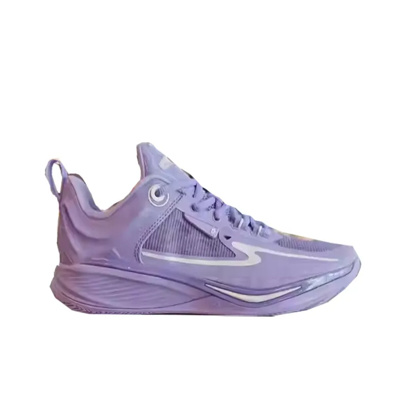 Erke Humble TD Slip Resistant Low Top Running Shoes Men's Purple-1