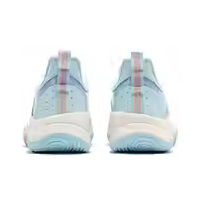 361° LAVA 2.0 Cushioned Slip Resistant Breathable Low Top Basketball Shoes Men's Blue White-2
