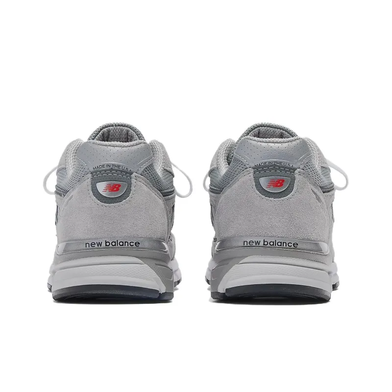 New Balance 990v4 MiUSA Grey Silver-3