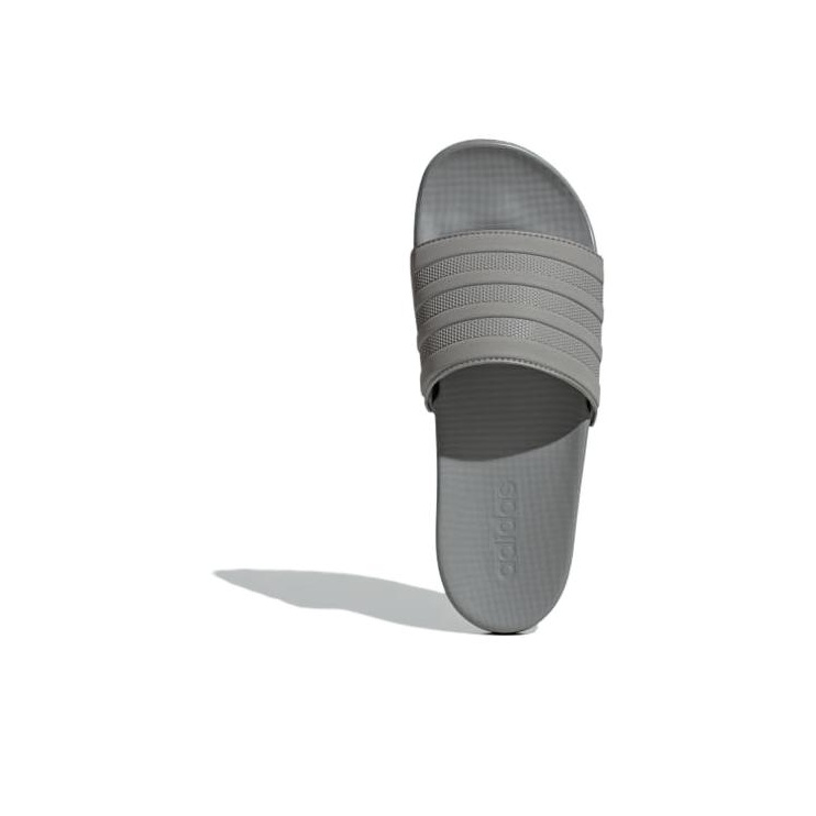 Adidas Adilette Comfort Slides Charcoal Solid Grey - POIZON