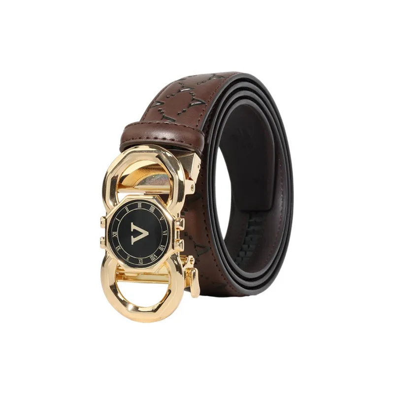NINE NAIL Cow Leather Genuine Leather Men's Belt Men's Width 3.5cm-31