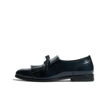 SCAROSSO Lucy Fringe Detailed Monk Shoes Women's