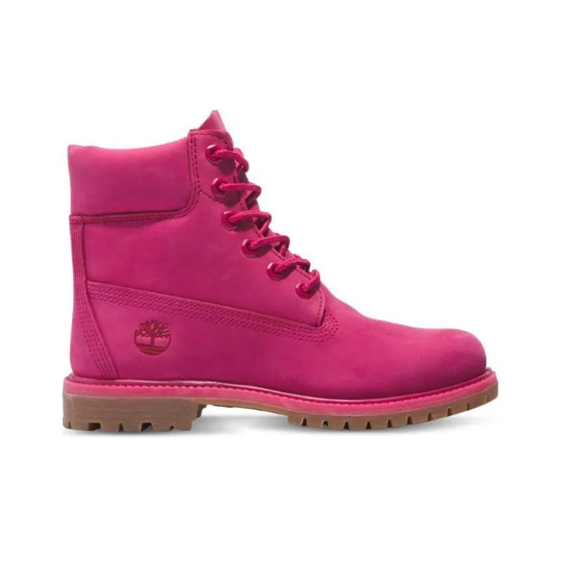 Timberland 50th Anniversary Edition Premium 6 Inch Waterproof Boot 'Dark Pink Nubuck' Women's-1