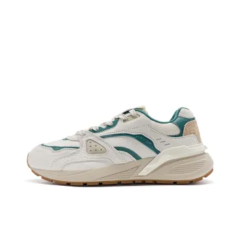 XTEP Light-year 5.0 Casual Shoes Men Low-Top Tea White/Velvet Pine