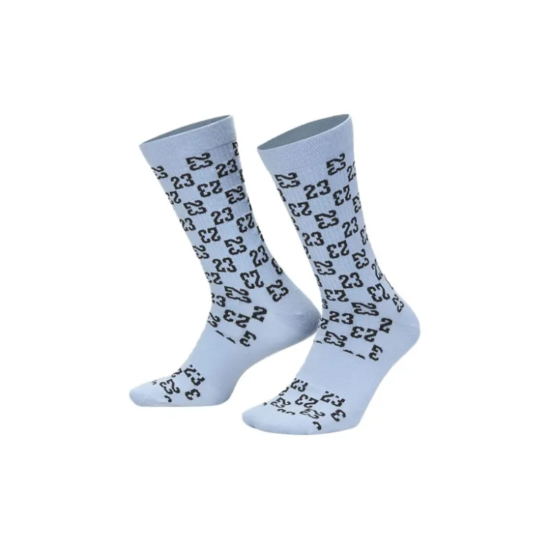 Jordan Everyday Essentials Mid Calf Socks Unisex 1 Pack Blue-1