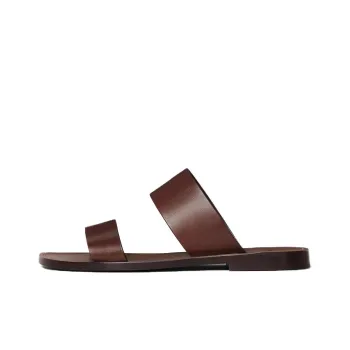 CELINE Slide Slippers Men's Brown