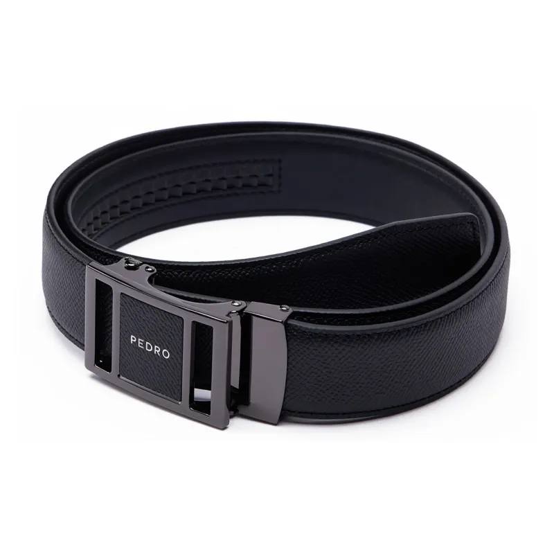 PEDRO Cow Leather Leather Belts Men's Width  3.5cm-2