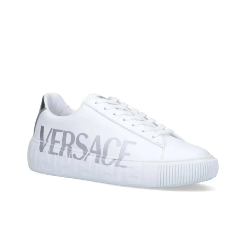 VERSACE La Greca Logo-print Sneakers-2
