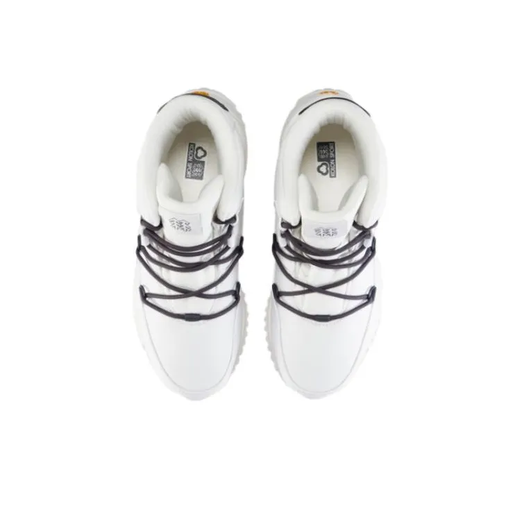 KOLON SPORT CAMPING Anti Slip Wear Resistant High Top Casual Shoes Women's White-4