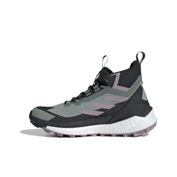 Adidas Terrex Free Hiker Gore Tex 2.0 Silver Green Preloved Fig Carbon Women's