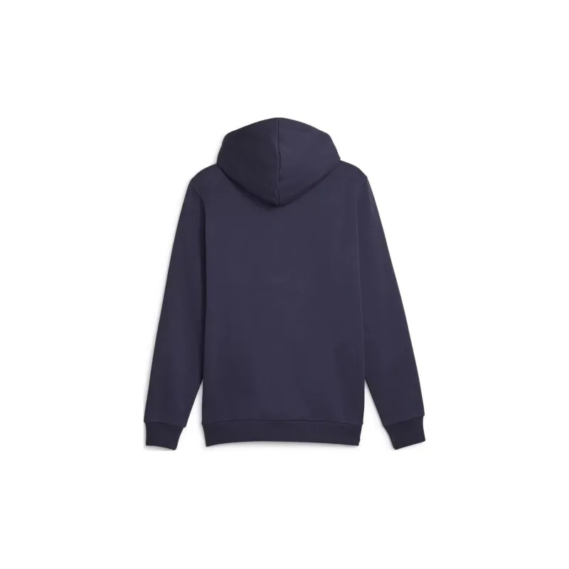 PUMA ESS+ 2 COL SMALL LOGO HOODIE FL Sweatshirt Men's Ocean Blue-1