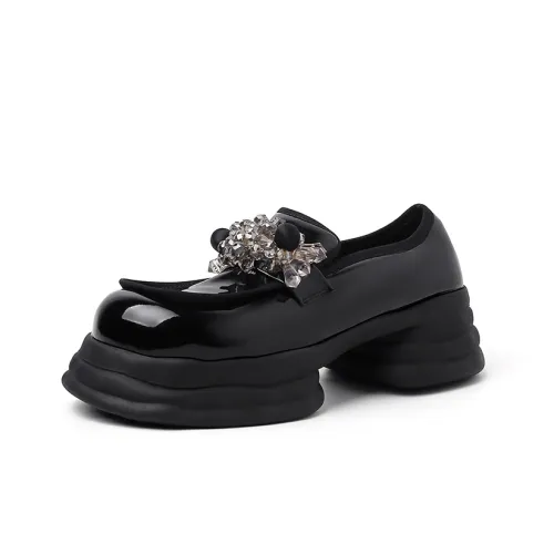 Ruby L Loafers 5.5cm Women's Black